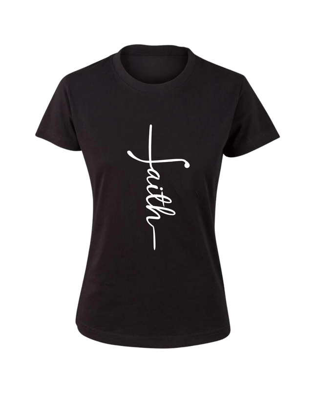 Faith Women's T-Shirt - ElitePulse Custom Apparel & Merch