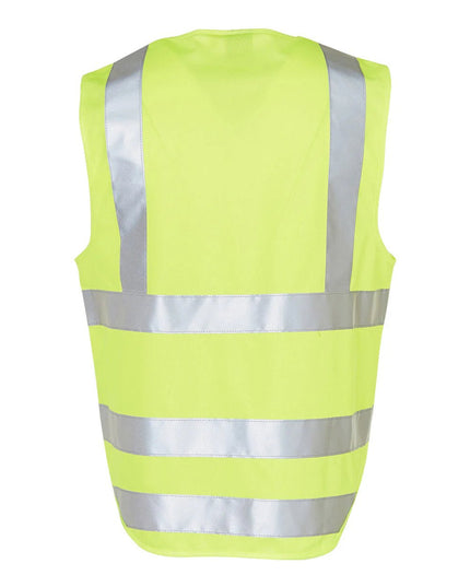 Hi-Vis SAFETY VEST with Pockets & 3M Reflective Tape - ElitePulse Custom Apparel & Merch