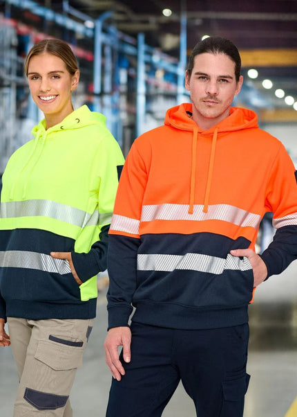 HI-VIS Two Tone Safety Hoodie with Segmented Tape - ElitePulse Custom Apparel & Merch