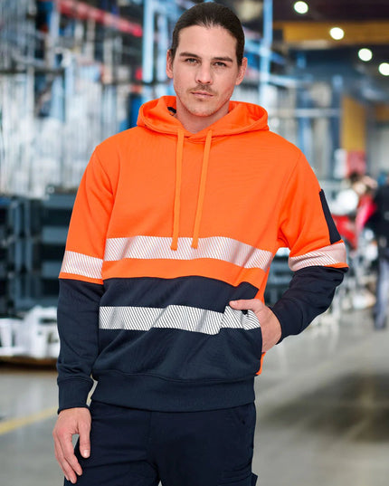 HI-VIS Two Tone Safety Hoodie with Segmented Tape - ElitePulse Custom Apparel & Merch