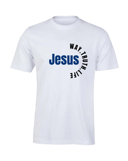 Jesus Way Truth Life Unisex T-Shirt - ElitePulse Custom Apparel & Merch