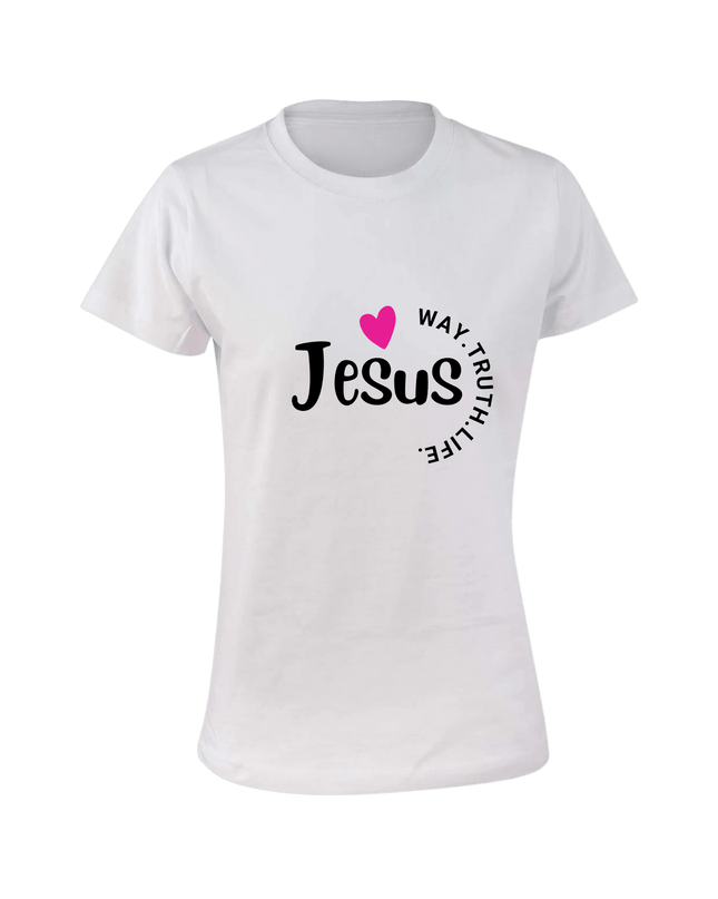 Jesus Way Truth Life Women's T-Shirt - ElitePulse Custom Apparel & Merch