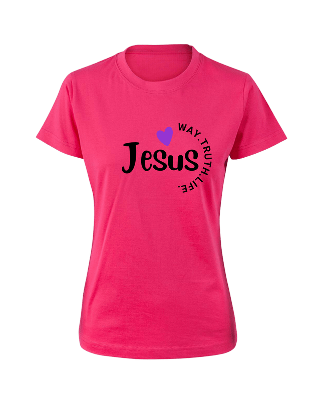 Jesus Way Truth Life Women's T-Shirt - ElitePulse Custom Apparel & Merch