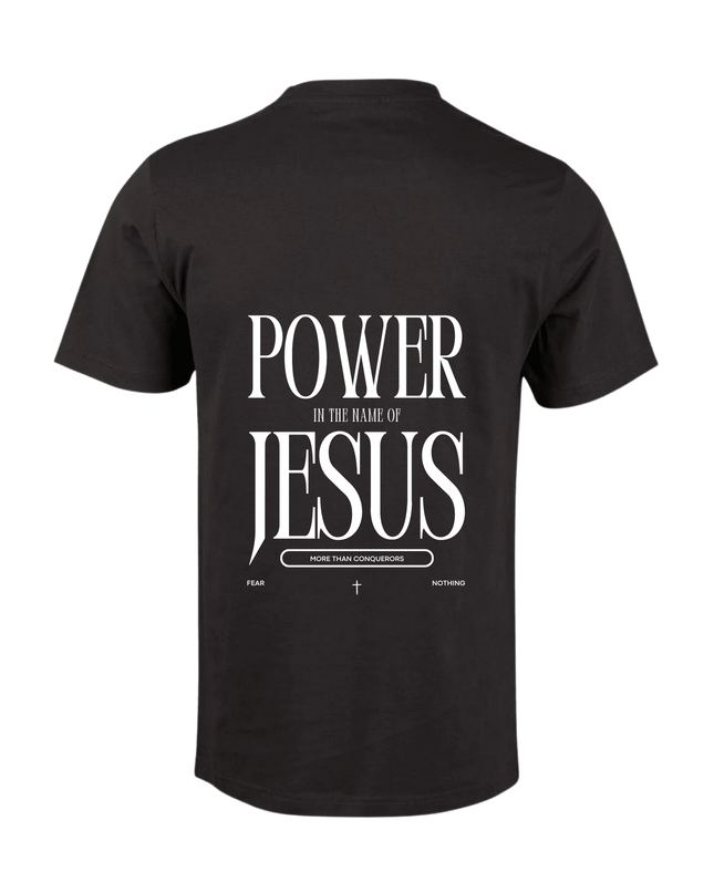 Power in the Name of Jesus T-Shirt - ElitePulse Custom Apparel & Merch