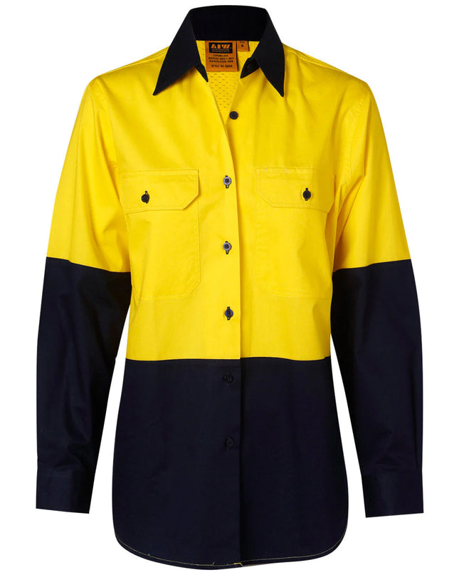 Women's Long Sleeve Safety Shirt