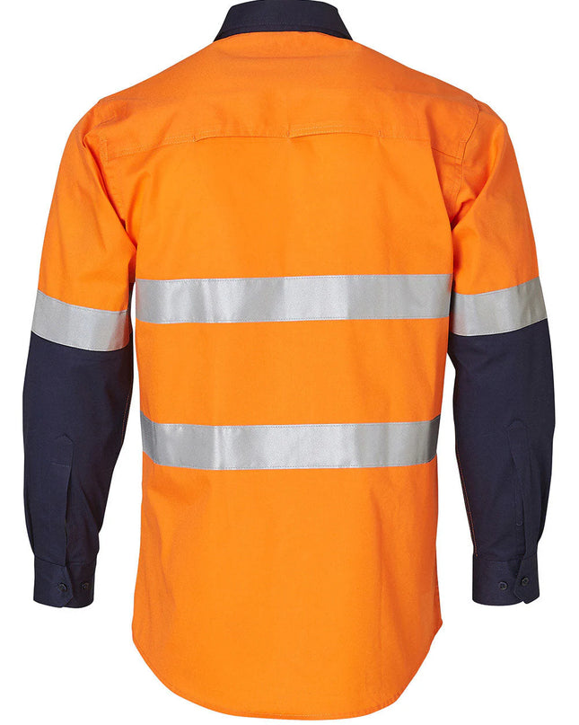 Long Sleeve Safety Shirt with Reflective 3M Tape