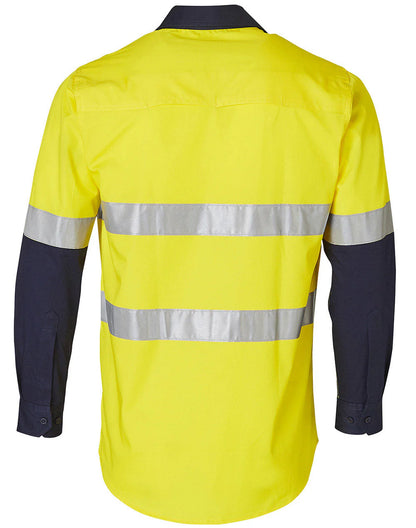 Long Sleeve Safety Shirt with Reflective 3M Tape