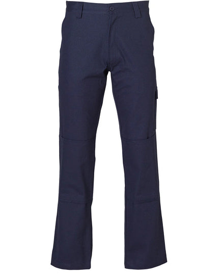 Mens Heavy Cotton Drill Cargo Pants