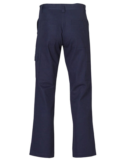 Mens Heavy Cotton Drill Cargo Pants