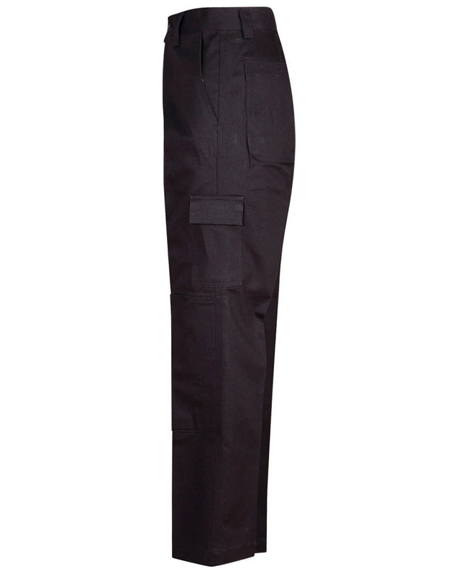 Mens Heavy Cotton Drill Cargo Pants