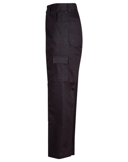 Mens Heavy Cotton Drill Cargo Pants