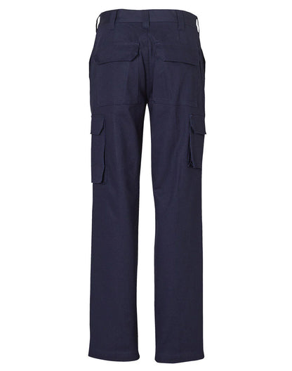 Ladies Heavy Cotton Drill Cargo Pants