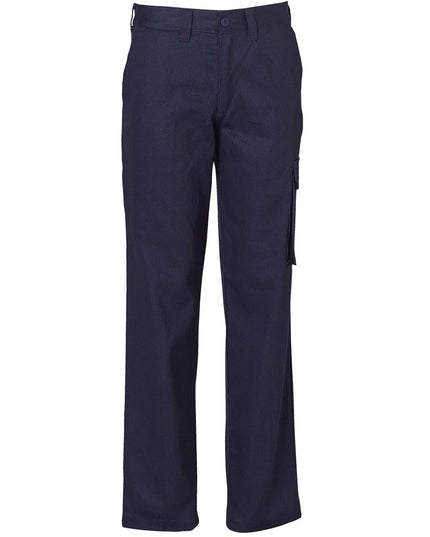 Ladies Heavy Cotton Drill Cargo Pants