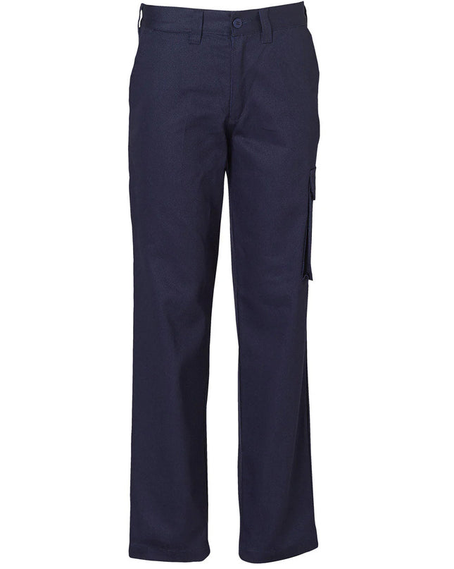 Ladies Heavy Cotton Drill Cargo Pants