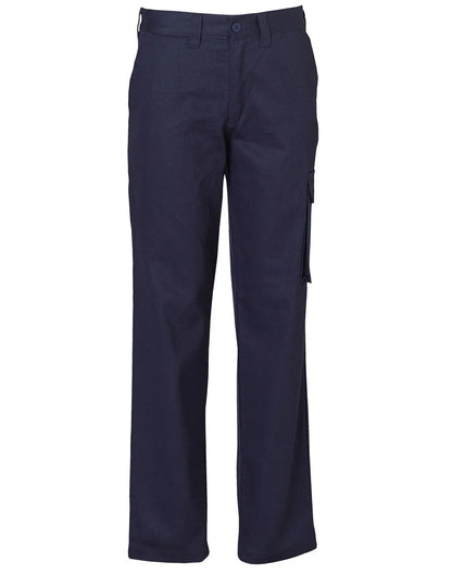 Ladies Heavy Cotton Drill Cargo Pants