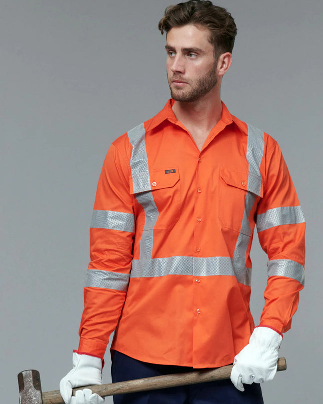 NSW Rail LightWeight Safety Shirt