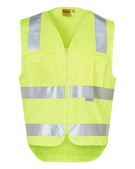 Hi-Vis SAFETY VEST with Pockets & 3M Reflective Tape