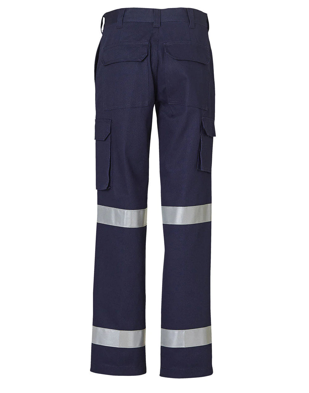 Ladies Heavy Cotton Drill Carg Pants with 3M Tape