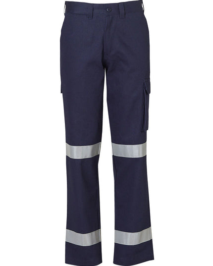 Ladies Heavy Cotton Drill Carg Pants with 3M Tape