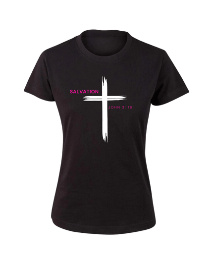 Salvation John 3:16 Women's T-Shirt - ElitePulse Custom Apparel & Merch
