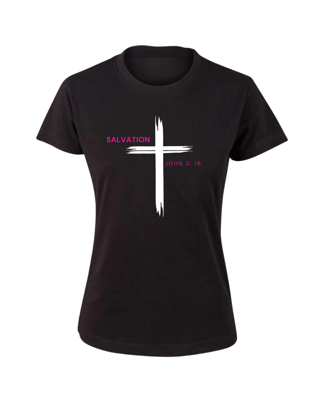 Salvation John 3:16 Women's T-Shirt - ElitePulse Custom Apparel & Merch