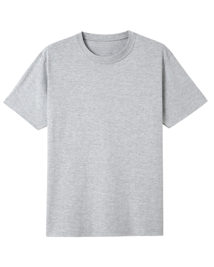 Unisex Essential Cotton Crew Tee - Classic Neutrals