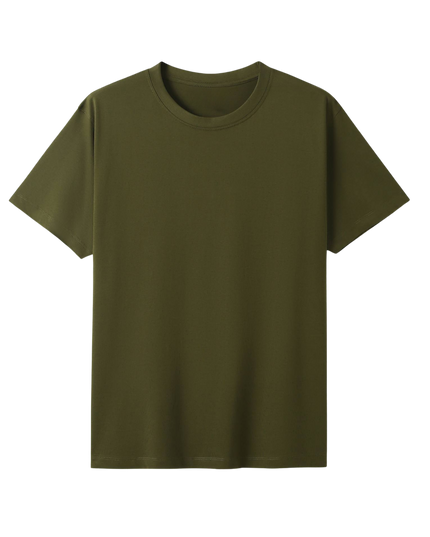 Unisex Essential Cotton Crew Tee  - Unique Colours