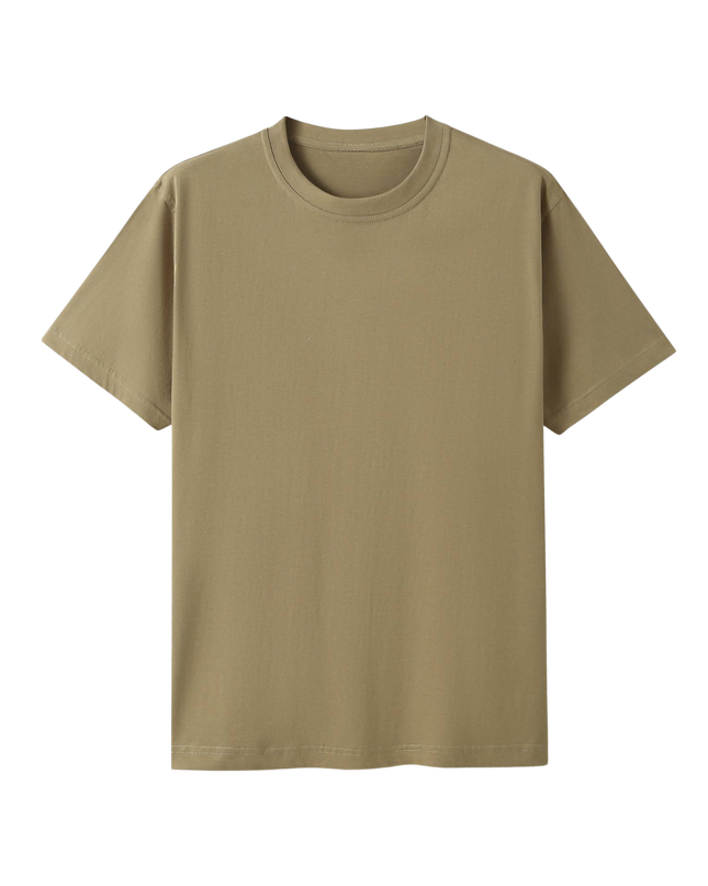 Kids Essential Cotton Crew Tee - Pastels