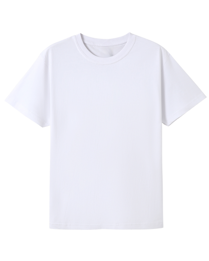 Unisex Essential Cotton Crew Tee - Classic Neutrals