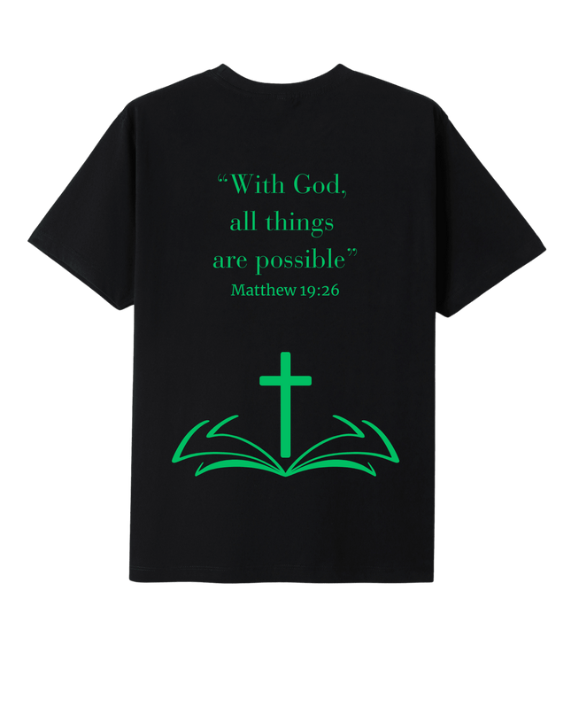 With God All Things Are Possible Kids T-shirt - ElitePulse Custom Apparel & Merch
