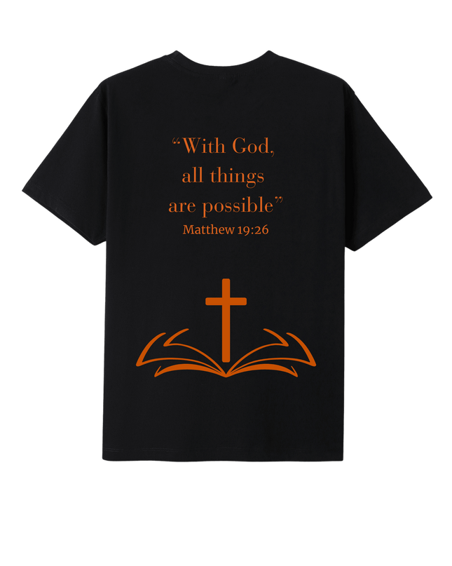 With God All Things Are Possible Kids T-shirt - ElitePulse Custom Apparel & Merch