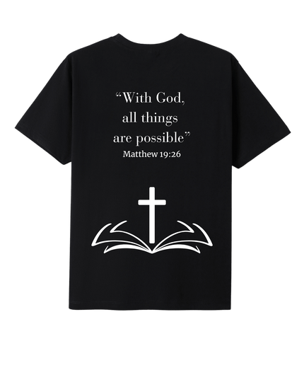 With God All Things Are Possible Kids T-shirt - ElitePulse Custom Apparel & Merch