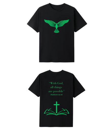 With God All Things Are Possible Kids T-shirt - ElitePulse Custom Apparel & Merch