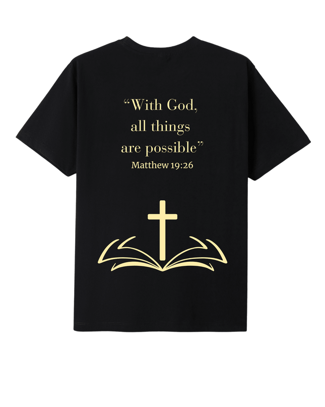With God All Things Are Possible Kids T-shirt - ElitePulse Custom Apparel & Merch