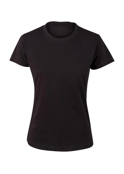 Womens Essential Cotton Crew Tee - Classic Neutrals - ElitePulse Custom Apparel & Merch