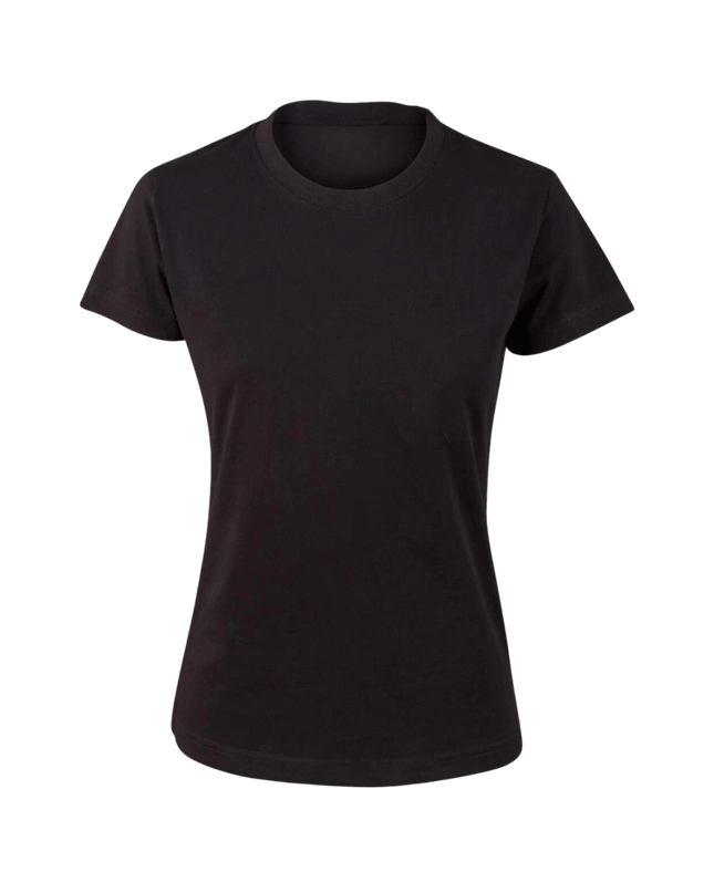 Womens Essential Cotton Crew Tee - Classic Neutrals - ElitePulse Custom Apparel & Merch
