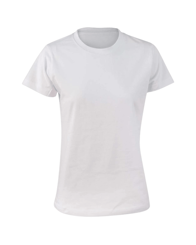 Womens Essential Cotton Crew Tee - Classic Neutrals - ElitePulse Custom Apparel & Merch
