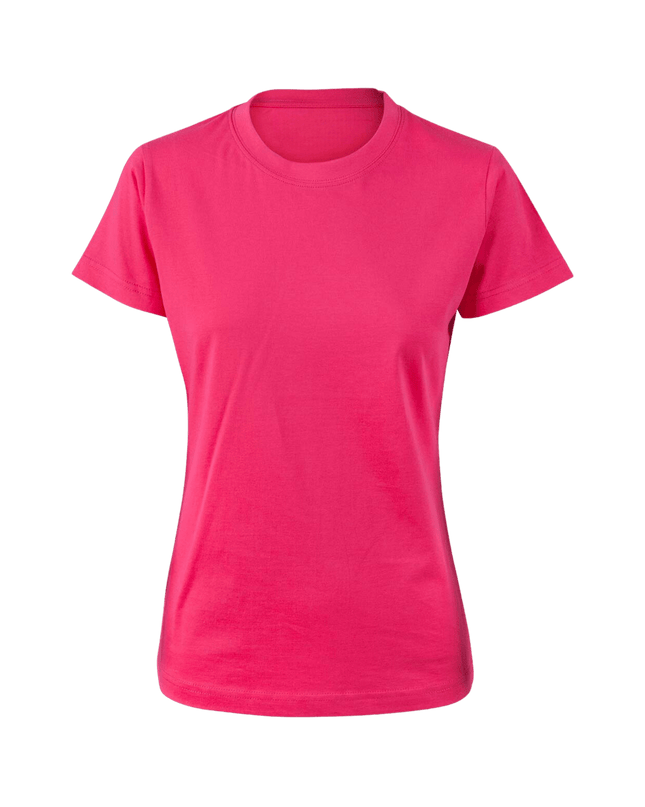 Womens Essential Cotton Crew Tee - Classic Neutrals - ElitePulse Custom Apparel & Merch
