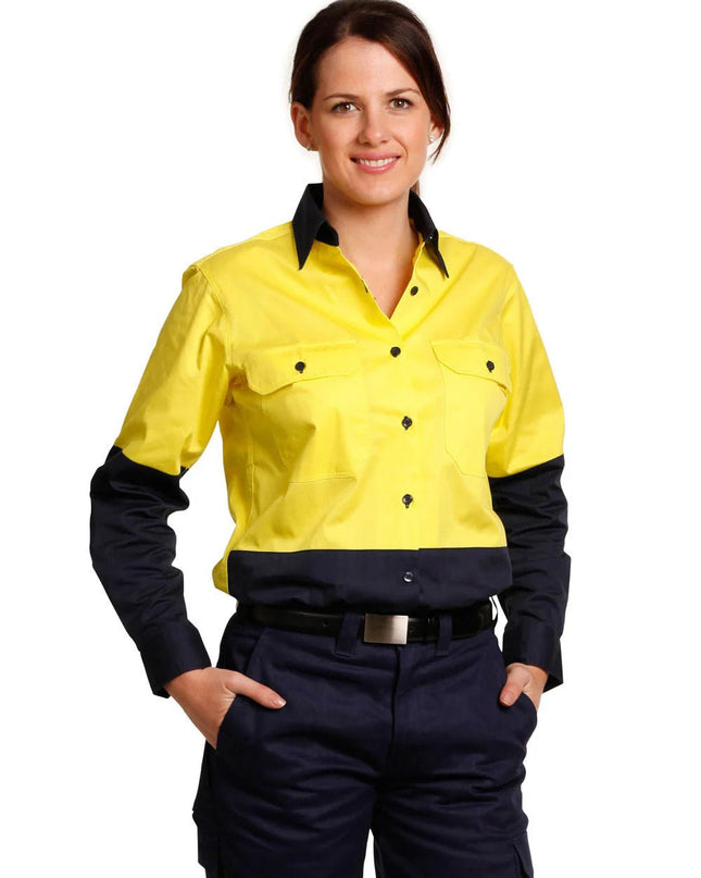 Women's Long Sleeve Safety Shirt - ElitePulse Custom Apparel & Merch